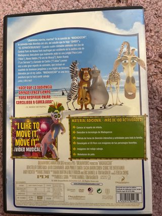 Madagascar 1 DVD - Español