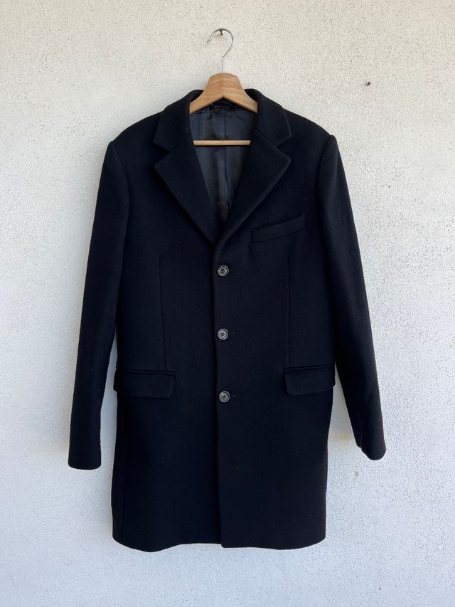 Cappotto Benetton Uomo Nero