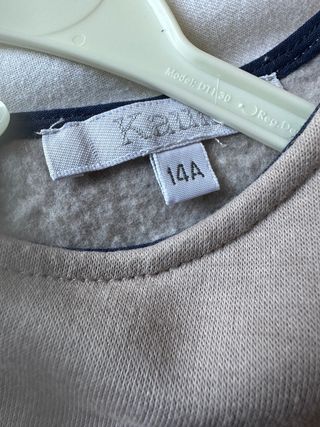 Sudadera niña talla 12 invierno