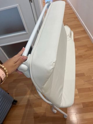Bañera bebé plegable blanca