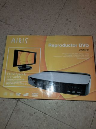 Reproductor DVD AIRIS LW108P