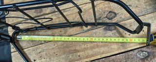 Porta bagagens Bicicleta - Preto roda 20