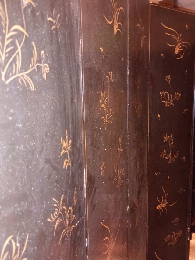 Biombo chino antiguo 5 paneles precio a consultar