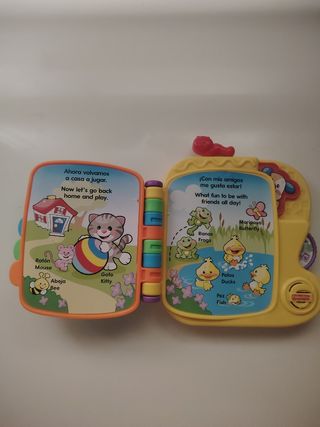 Libro interactivo Fisher price