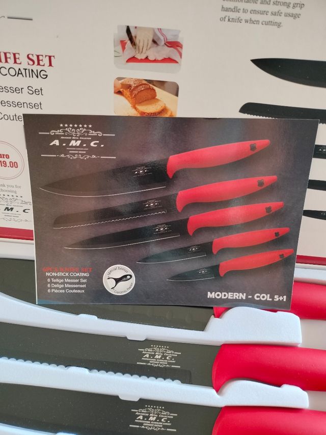 Set Coltelli A.M.C. - 6pz
