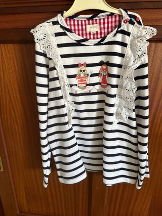 Sudadera Nanos de verano rayas niña T-12