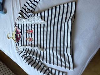 Sudadera Nanos de verano rayas niña T-12