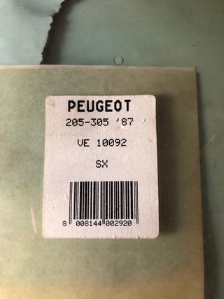 Espejo retrovisor Peugeot 205/305
