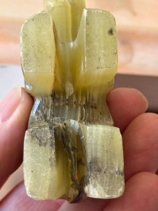 2 figuras piedra: Elefante & Buda