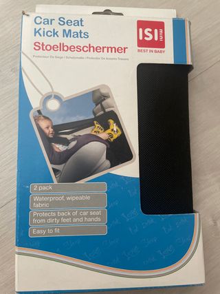 1 protector para respaldo de asiento de coche,
