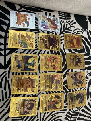 Cartas Pokémon exclusivas 50 unidades 