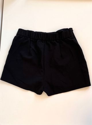 Falda pantalón negra Bershka