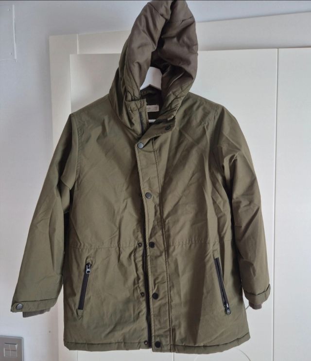 Piumino per bambini verde oliva di Tienda Mango