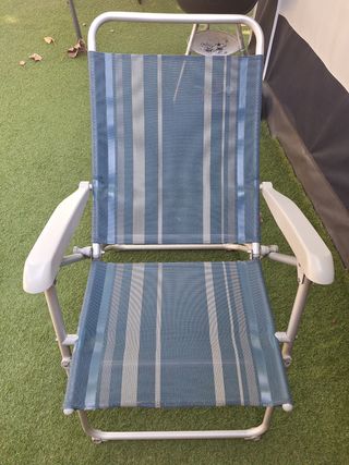 3 Sillas plegables, reclinables 20€ cada una