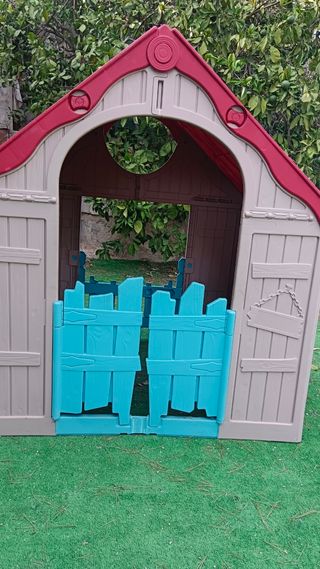 Casita juegos niños plegable