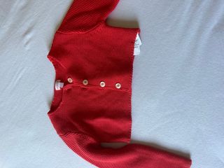 Chaqueta punto bebé coral T2-3