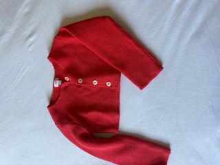 Chaqueta punto bebé coral T2-3