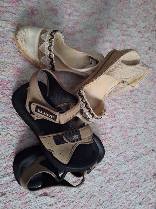 Sandalias esparto - playa nº37