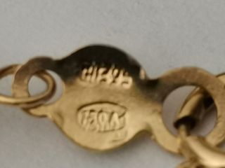 Pulsera perlas oro 18k - 18cm