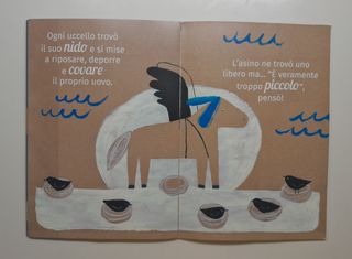 Libro per bambini "L'asino che voleva volare"