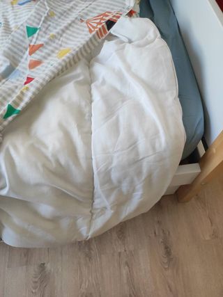 Edredón personal para cama de 90cm con funda