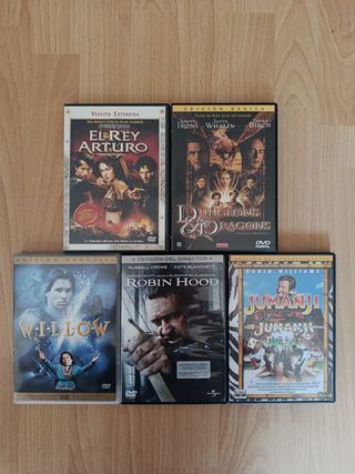 5 Películas Aventura DVD