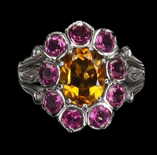 Anillo Plata Gemas Naturales