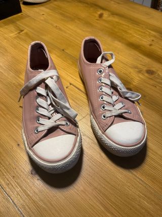 Zapatillas rosa, talla 37