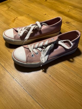 Zapatillas rosa, talla 37