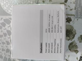 Sensore Gas WiFi - Allarme perdite gas