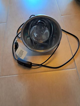 Lampara portalámparas para terrarios