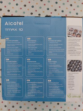 Teléfono Alcatel TMAX 10 blanco