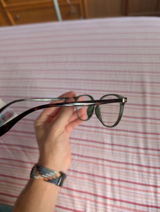 Occhiali vista verdi -3.5dx/-2.5sx