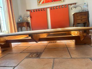 Base cama  de madera maciza ideal para futón.