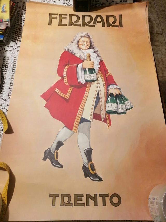Tre Poster Ferrari Trento Perlé