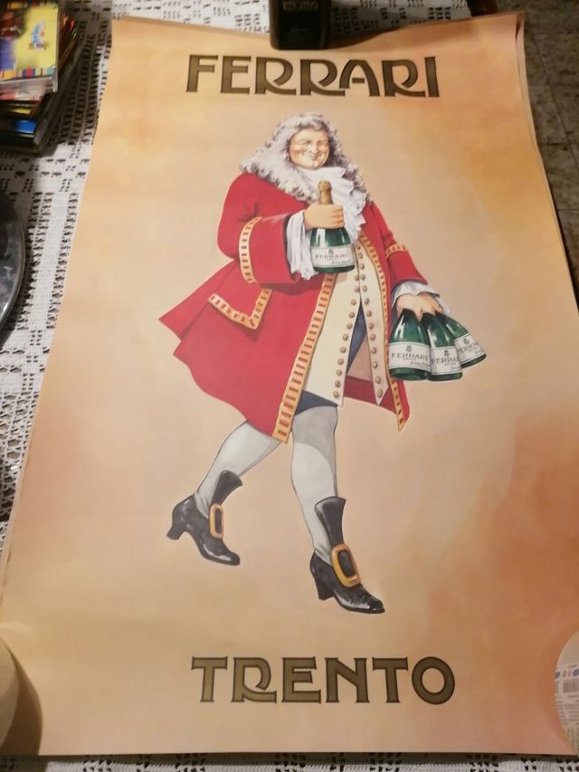 Tre Poster Ferrari Trento Perlé
