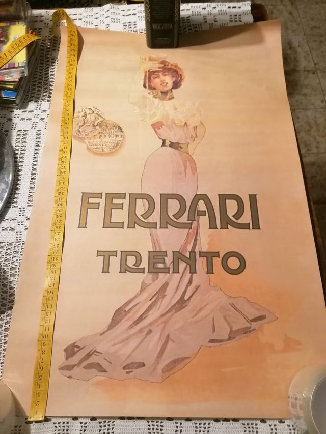 Tre Poster Ferrari Trento Perlé
