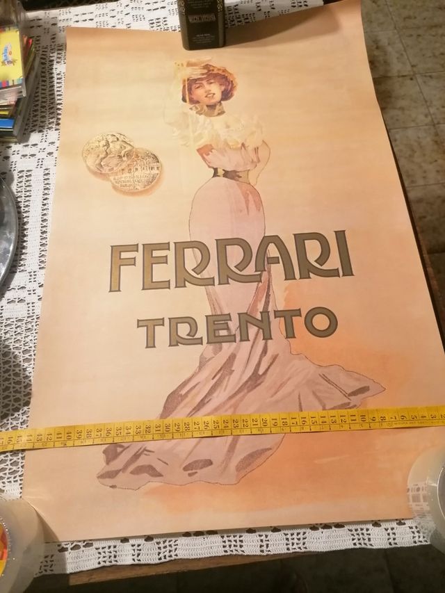 Tre Poster Ferrari Trento Perlé