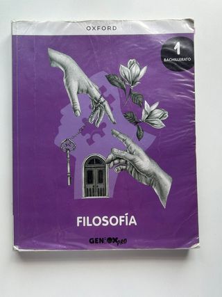 Libro de texto de Filosofía 1º Bachillerato