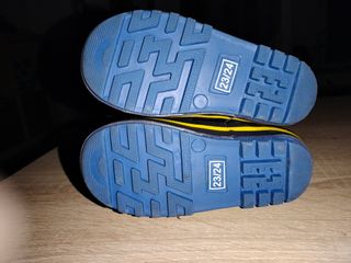 Botas lluvia niño rayas