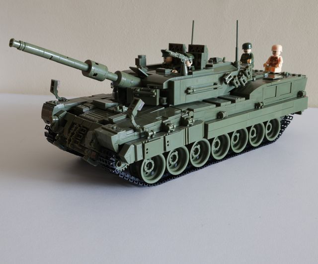 Leopard Tanque – Bloques de construcción tipo LEGO