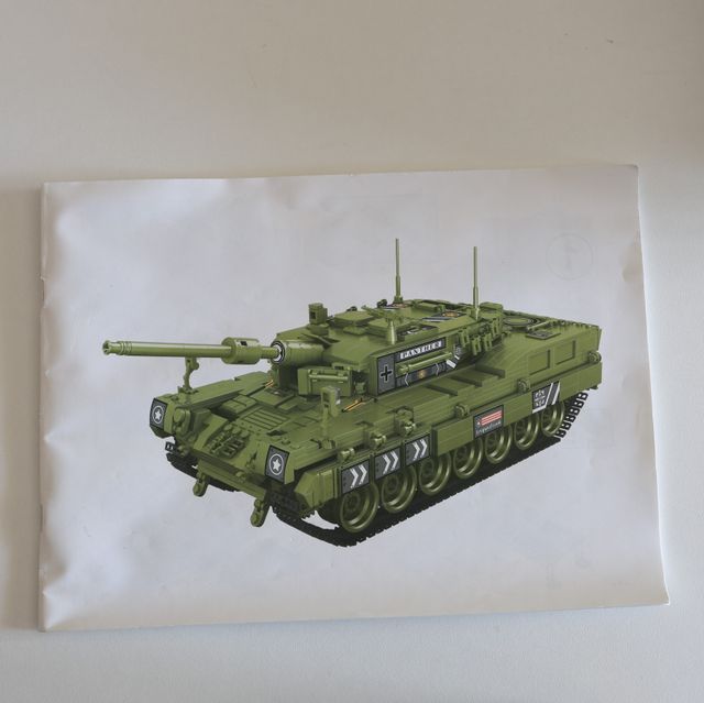 Leopard Tanque – Bloques de construcción tipo LEGO