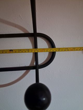 Perchero 3 ganchos - Hierro forjado