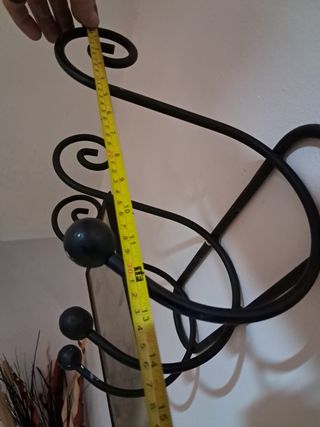 Perchero 3 ganchos - Hierro forjado