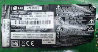 EAX65610904 Mainboard LG