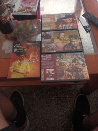 4 DVDs Clásicos - Oeste, Drama, Romance