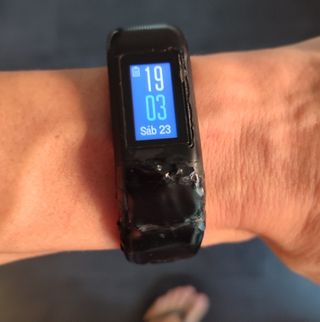 Reloj Vivosport Garmin negro