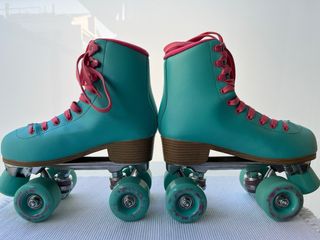 Patines Impala turquesa 4 ruedas