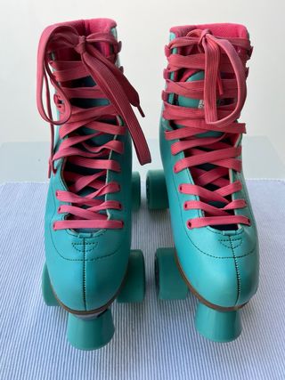 Patines Impala turquesa 4 ruedas