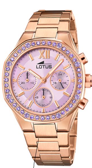 Reloj LOTUS Cronografo Mujer Rosa